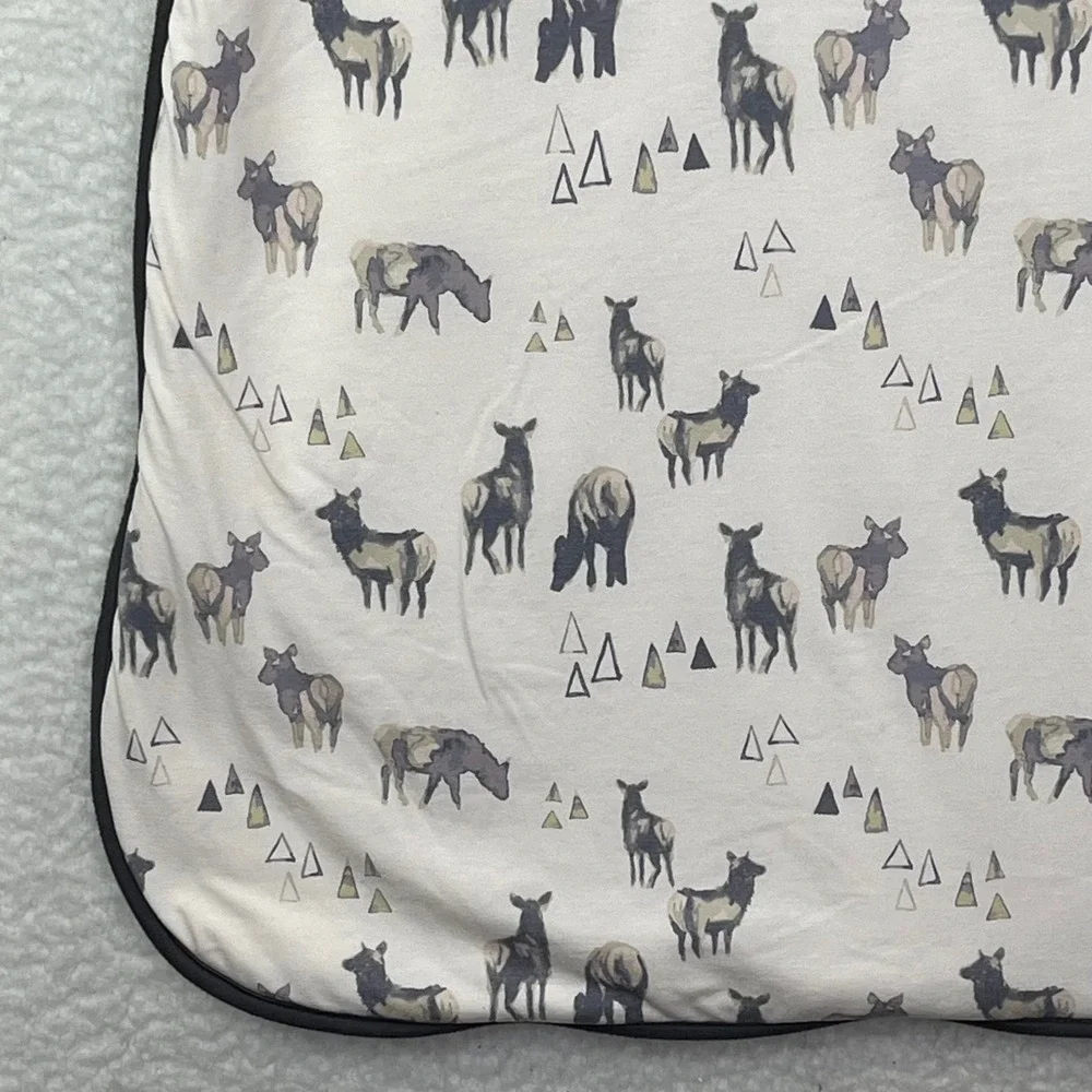 Copper Pearl Baby Sleep Bag Elk Mountain Print Neutral Wearable Blanket Large